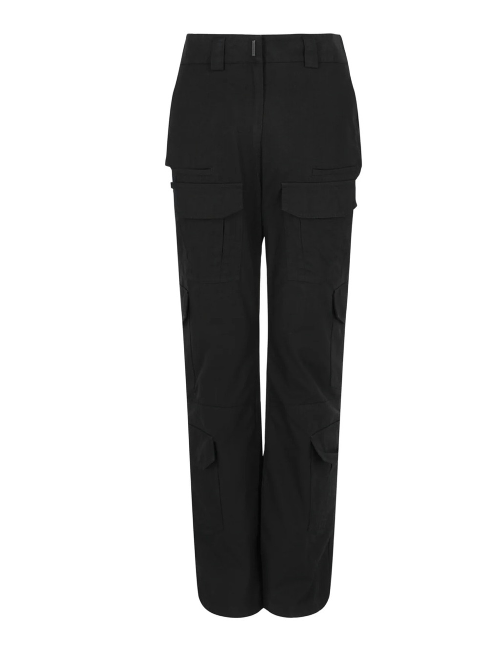 Givenchy Black Wide-Leg Cargo Pants